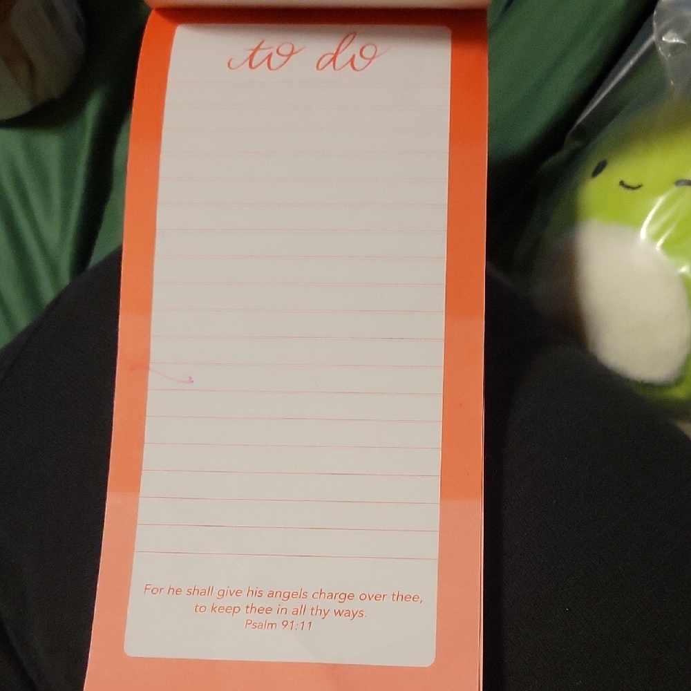 Religious Inspirational To-Do List Notepad, Bundle Add-On Only - Picture 5 of 7